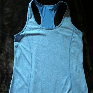 Ladies M racerback tank top